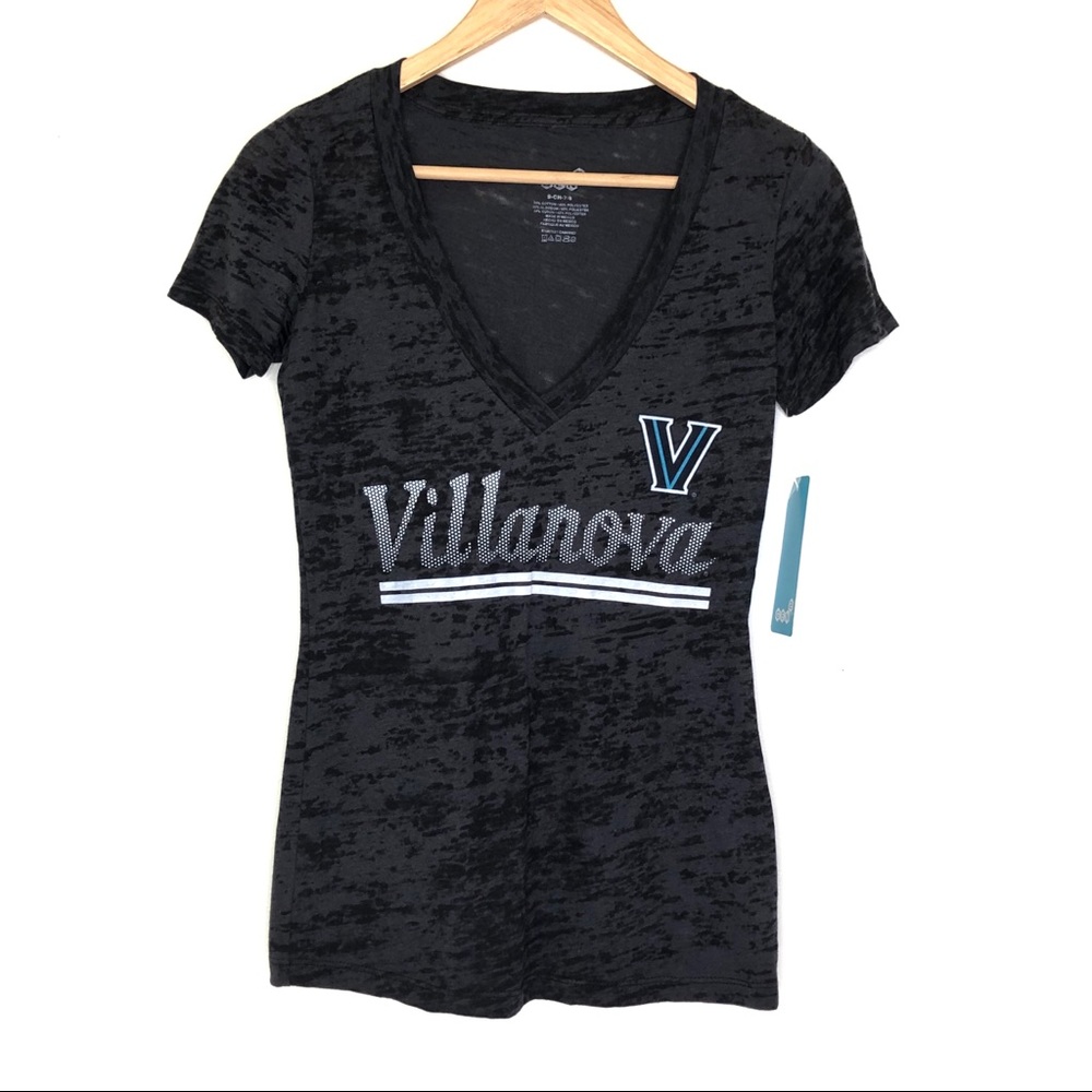 Villanova University Women’s T-Shirt Black Sz L